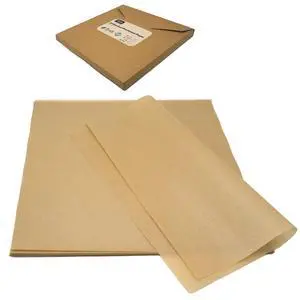 12" x 12" Parchment Paper Square Kraft Deli Wrap Sheets 100 PCS 12" x 12" Parchment Paper Square Kraft Deli Wrap Sheets 100 PCS