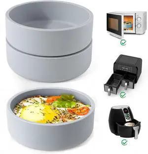 3Pcs ZHYEEDAA Air Fryer Egg Mold,Silicone Egg Molds, Individual Egg Bite Maker Reusable Egg Molds, Microwave Egg Cooker, BPA Free, Dishwasher Safe (Round2) 3Pcs ZHYEEDAA Air Fryer Egg Mold,Silicone Egg Molds, Individual Egg Bite Maker Reusable Egg Molds, Microwave Egg Cooker, BPA Free, Dishwasher Safe (Round2)