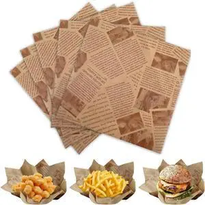 100PCS 10x10 Inch Parchment Paper Sheets, Non-Stick, Grease Resistant, Food Basket Liners, Sandwich Wrapping Paper for Oven, Air Fryer 100PCS 10x10 Inch Parchment Paper Sheets, Non-Stick, Grease Resistant, Food Basket Liners, Sandwich Wrapping Paper for Oven, Air Fryer