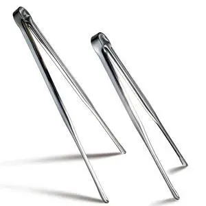 Stainless Steel Kitchen Tongs 2 Set, Non-Slip Serrated Tips, One-Piece Metal Cooking Tongs for Grilling, Plating, BBQ & Baking (11.5 & 13.5) Stainless Steel Kitchen Tongs 2 Set, Non-Slip Serrated Tips, One-Piece Metal Cooking Tongs for Grilling, Plating, BBQ & Baking (11.5 & 13.5)