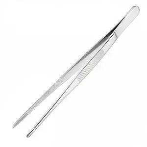 12-Inch Kitchen Tongs & Tweezers, Premium Cooking Utensils for Grilling, BBQ & Meat Handling, Stainless Steel Tong & Tweezer for Home Kitchen 1Pcs HULZJIL 12-Inch Kitchen Tongs & Tweezers, Premium Cooking Utensils for Grilling, BBQ & Meat Handling, Stainless Steel Tong & Tweezer for Home Kitchen 1Pcs HULZJIL