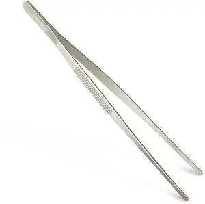 Kitchen Tweezer Tongs 304 Stainless Steel Cooking Tweezers Food Tongs, Culinary Chef Tweezers Pasta Tongs, 12 Inch Kitchen Tweezer Tongs 304 Stainless Steel Cooking Tweezers Food Tongs, Culinary Chef Tweezers Pasta Tongs, 12 Inch