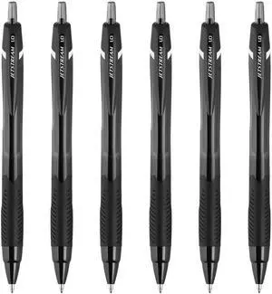Jetstream Elements Ballpoint Pen, Medium Point (1.0mm), Black Ink, 6 Pens Jetstream Elements Ballpoint Pen, Medium Point (1.0mm), Black Ink, 6 Pens