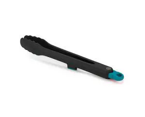 Duo Lockable Tongs Hygienic with Integrated Tool Rest & Non-Slip Feet, Suitable for Non-Stick Cookware, Heat-Resistant, BPA Free Duo Lockable Tongs Hygienic with Integrated Tool Rest & Non-Slip Feet, Suitable for Non-Stick Cookware, Heat-Resistant, BPA Free
