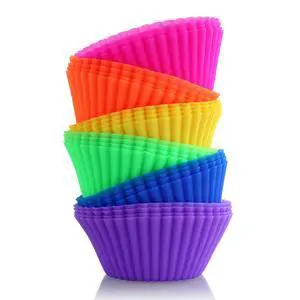 44270 Reusable Silicone Baking Cups and Cupcake Liners, Set of 24 44270 Reusable Silicone Baking Cups and Cupcake Liners, Set of 24