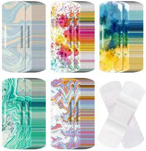 120 Pcs Fabric Adhesive Flexible Bandages Bulk Assorted Shapes and Patterns Small Colorful Pretty Fabric Bandages with Non Stick Pad 3 x 1 Inch for Cuts Wound Scrapes Women(Colorful) 120 Pcs Fabric Adhesive Flexible Bandages Bulk Assorted Shapes and Patterns Small Colorful Pretty Fabric Bandages with Non Stick Pad 3 x 1 Inch for Cuts Wound Scrapes Women(Colorful)