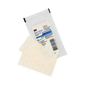 Steri-Strip Reinforced Skin Closures - 1/2" x 4" - 20 Pack of 6 Strip Envelope (120 Strips) Steri-Strip Reinforced Skin Closures - 1/2" x 4" - 20 Pack of 6 Strip Envelope (120 Strips)