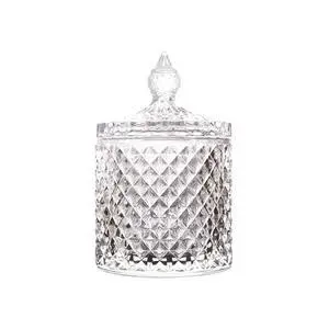 300ml 10oz Glass Cryctal Candy Jar with Lid/Cookie Jar/Jewelry Box/Buffet & Biscuit Containers for Kitchen Pantry Cookies Sugar Storage 300ml 10oz Glass Cryctal Candy Jar with Lid/Cookie Jar/Jewelry Box/Buffet & Biscuit Containers for Kitchen Pantry Cookies Sugar Storage