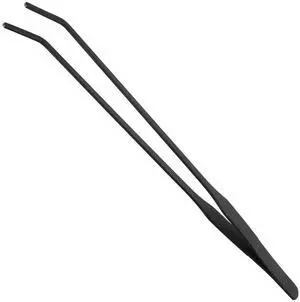15 inch Black Curved Aquarium Tweezers Stainless Steel Curved Tweezer with Carbonation Protection Coating Against Rust Long Reptiles Feeding Tongs for Aquatic Plants Lizards Spider Snakes 15 inch Black Curved Aquarium Tweezers Stainless Steel Curved Tweezer with Carbonation Protection Coating Against Rust Long Reptiles Feeding Tongs for Aquatic Plants Lizards Spider Snakes