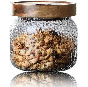 10 OZ Glass Jar with Lid Food Vintage Decorative Glass Storage Jars Coffee Nuts Canister Anti-Slip Kitchen Container for Sugar Candy Cookie Spice Tea 300ML 10 OZ Glass Jar with Lid Food Vintage Decorative Glass Storage Jars Coffee Nuts Canister Anti-Slip Kitchen Container for Sugar Candy Cookie Spice Tea 300ML