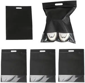 5 Pack Travel Shoe Bags with Clear Window Portable Shoe Bags Organizer Storage Shoe Pouch for Gym Sports Sweaty Athletic Shoes Sneakers Luggage Packing Suitcase Closet Organization 5 Pack Travel Shoe Bags with Clear Window Portable Shoe Bags Organizer Storage Shoe Pouch for Gym Sports Sweaty Athletic Shoes Sneakers Luggage Packing Suitcase Closet Organization