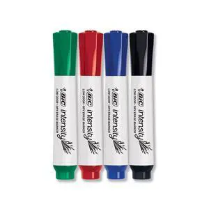 Intensity Low Odor Dry Erase Markers, Chisel Tip, 4-Count Pack Intensity Low Odor Dry Erase Markers, Chisel Tip, 4-Count Pack