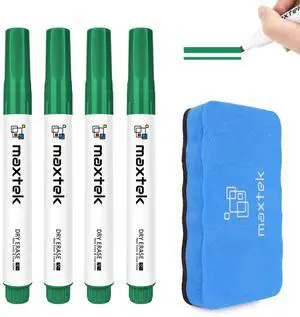 Green Dry Erase Markers 4 Count Green Dry Erase Markers 4 Count
