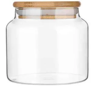 17 floz Small Glass Storage Containers with Lids,Candy Jar with Lid, Glass Food Storage Containers for Kitchen Counter, Pantry, Decorative Jar for Coffee, Sugar,Tea, Cute Jar(Bamboo 17 FL OZ) 17 floz Small Glass Storage Containers with Lids,Candy Jar with Lid, Glass Food Storage Containers for Kitchen Counter, Pantry, Decorative Jar for Coffee, Sugar,Tea, Cute Jar(Bamboo 17 FL OZ)