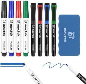 Low Odor Dry Erase Markers Mixed Tip, 8 Count Low Odor Dry Erase Markers Mixed Tip, 8 Count