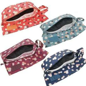 4 Pack Travel Essentials Shoe Bags 4 Colors Fashion Shoe Bags for Men & Women Shoe Storage, Travel Accessories Vacation, Luggage Organizer Portable Shoe Pouch with Handle 4 Pack Travel Essentials Shoe Bags 4 Colors Fashion Shoe Bags for Men & Women Shoe Storage, Travel Accessories Vacation, Luggage Organizer Portable Shoe Pouch with Handle