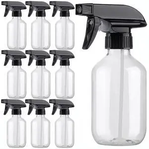 10 Packs Spray Bottle,10 Oz/300ml Fine Mist Water Spray Bottles, Plastic Refillable Containers with Adjustable Nozzle for hair, pets, plants, cleaning 10 Packs Spray Bottle,10 Oz/300ml Fine Mist Water Spray Bottles, Plastic Refillable Containers with Adjustable Nozzle for hair, pets, plants, cleaning