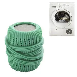 Washing Machine Laundry Ball Reusable Fabric Softener Dispense Ball for Washing Sponge Cleaning Tool Household Substitute (Green) Washing Machine Laundry Ball Reusable Fabric Softener Dispense Ball for Washing Sponge Cleaning Tool Household Substitute (Green)
