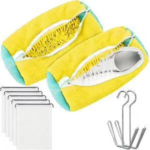2PCS Shoes Washing Machine Bag,5PCS Clear Waterproof Travel Shoes Storage Bags15.7 * 11.8'') and 2PCS Drying Racks,Laundry Shoes Bag Set 2PCS Shoes Washing Machine Bag,5PCS Clear Waterproof Travel Shoes Storage Bags15.7 * 11.8'') and 2PCS Drying Racks,Laundry Shoes Bag Set
