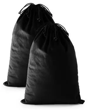 2 Pcs Shoe Bags for Travel, Dust Velvet Bags, Black Beauty, 17.3x12.6 Inch 2 Pcs Shoe Bags for Travel, Dust Velvet Bags, Black Beauty, 17.3x12.6 Inch