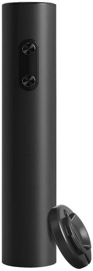 Lightweight Electric Wine Opener, 4 AA Not Included, Black | Lightweight ABS design with foil cutter and two-button cork removal. Powered by 4 AA batteries; batteries not included. Lightweight Electric Wine Opener, 4 AA Not Included, Black | Lightweight ABS design with foil cutter and two-button cork removal. Powered by 4 AA batteries; batteries not included.