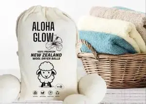 Wool Dryer Balls - Natural Fabric Softener, Reusable, Reduces Clothing Wrinkles and Saves Drying Time. The Large Dryer Ball is a Better Alternative to Plastic Balls and Liquid Softener. (Pack of 6) Wool Dryer Balls - Natural Fabric Softener, Reusable, Reduces Clothing Wrinkles and Saves Drying Time. The Large Dryer Ball is a Better Alternative to Plastic Balls and Liquid Softener. (Pack of 6)