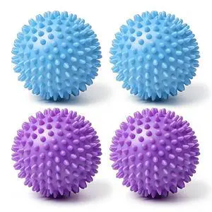4 Pack Reusable Laundry Dryer Balls, Fabric Softener Alternative 4 Pack Reusable Laundry Dryer Balls, Fabric Softener Alternative