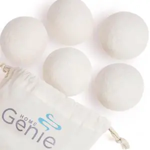 Wool Reusable Dryer Balls XL, Anti Static Fast Drying Laundry for Pet Hair, Reduces Clothing Wrinkles, Lint, Natural Fabric Softener Essentials, Replace Dryer Sheets, Over 400 Loads 5 Pack Wool Reusable Dryer Balls XL, Anti Static Fast Drying Laundry for Pet Hair, Reduces Clothing Wrinkles, Lint, Natural Fabric Softener Essentials, Replace Dryer Sheets, Over 400 Loads 5 Pack