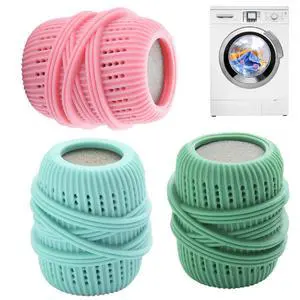 3pcs/Set Washing Machine Laundry Ball, Fabric Softener Dispenser, Reusable Laundry Sponge Ball for Washer, Dryer, Household Substitute 3pcs/Set Washing Machine Laundry Ball, Fabric Softener Dispenser, Reusable Laundry Sponge Ball for Washer, Dryer, Household Substitute