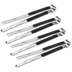 4 Pack Premium Stainless Steel Kitchen Tongs, Serving Tongs for Cooking 4 Pack Premium Stainless Steel Kitchen Tongs, Serving Tongs for Cooking