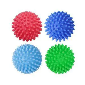 4-Pack Reusable Laundry Dryer Balls - Eco Friendly Fabric Softener Alternatives Soften and Fluff Laundry Wrinkle Release(Set of 4 Colorful Color) 4-Pack Reusable Laundry Dryer Balls - Eco Friendly Fabric Softener Alternatives Soften and Fluff Laundry Wrinkle Release(Set of 4 Colorful Color)