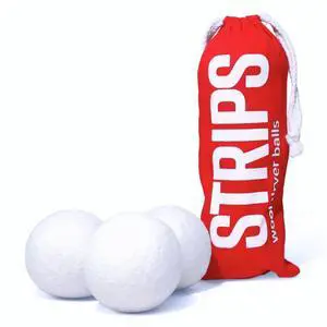 Wool Dryer Balls XL 3-Pack Premium Natural Fabric Softener Reduces Clothing Wrinkles and Saves Drying Time, Reusable Wool Balls for Dryer Eco-Friendly Alternative to Dryer Sheets Wool Dryer Balls XL 3-Pack Premium Natural Fabric Softener Reduces Clothing Wrinkles and Saves Drying Time, Reusable Wool Balls for Dryer Eco-Friendly Alternative to Dryer Sheets