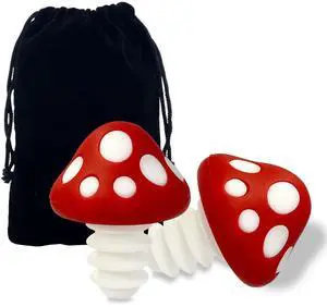Red Mushroom Wine Stoppers - Bottle Plug Accessories, Kitchen Gadgets Gift Set, Creative Halloween Decoration - 2pcs Red Mushroom Wine Stoppers - Bottle Plug Accessories, Kitchen Gadgets Gift Set, Creative Halloween Decoration - 2pcs