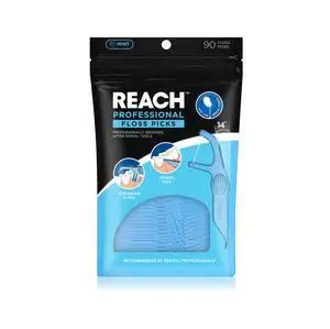 Dental Floss Picks, Mint, Plaque Remover for Teeth, for Hard to Reach Areas, Easy Grip Handle, Comfortable Multi-Use Flosser for Adults, Oral Care, PFAS Free, 90 Count Dental Floss Picks, Mint, Plaque Remover for Teeth, for Hard to Reach Areas, Easy Grip Handle, Comfortable Multi-Use Flosser for Adults, Oral Care, PFAS Free, 90 Count