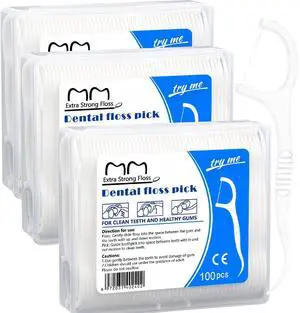 300 Count Professional Dental Floss Picks for Teeth Travel Pack, Picks Flosser for Adults Teeth Cleaning Dental Flossers for Family 300 Count Professional Dental Floss Picks for Teeth Travel Pack, Picks Flosser for Adults Teeth Cleaning Dental Flossers for Family