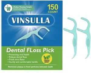 Mint Dental Floss Picks (150 Count) Mint Dental Floss Picks (150 Count)