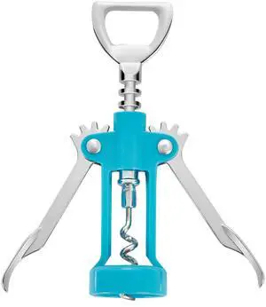Wine Opener,Multifunctional Bottles Opener Zinc Alloy Corkscrew Wine Opener with Ergonomic Wing Handle (light blue Wine Opener,Multifunctional Bottles Opener Zinc Alloy Corkscrew Wine Opener with Ergonomic Wing Handle (light blue