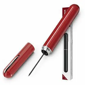 Wine Bottle Opener, Air Pressure Wine Corkscrew With Cutting Wine Bottle Foil Knife, Effortlessly Open Wine Bottles Without Damaging Corks, Easy-to-Use(Black) (red) Wine Bottle Opener, Air Pressure Wine Corkscrew With Cutting Wine Bottle Foil Knife, Effortlessly Open Wine Bottles Without Damaging Corks, Easy-to-Use(Black) (red)