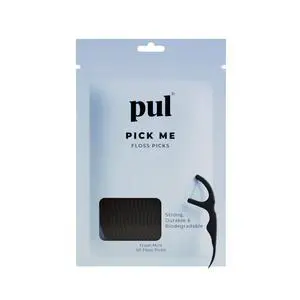 PUL Mint Dental Floss Picks Biodegradable Floss Sticks with Shred-Resistant Teeth Floss, Fluoride Free Dental Flossers for Adults & Kids, Minty Fresh Dental Floss Picks 50 Count PUL Mint Dental Floss Picks Biodegradable Floss Sticks with Shred-Resistant Teeth Floss, Fluoride Free Dental Flossers for Adults & Kids, Minty Fresh Dental Floss Picks 50 Count