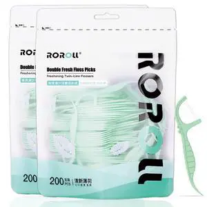 Mint Twin Line Dental Floss Picks - 400 Count (2 Packs of 200) | Minty Fresh Floss Sticks for Adults | Unique Seahorse Design | Individually Wrapped for Hygiene & Convenience Mint Twin Line Dental Floss Picks - 400 Count (2 Packs of 200) | Minty Fresh Floss Sticks for Adults | Unique Seahorse Design | Individually Wrapped for Hygiene & Convenience