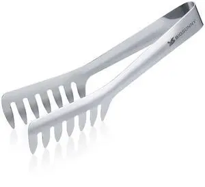 Kitchen Pasta Tongs, 8" Stainless Steel Spaghetti Tongs Kitchen Pasta Tongs, 8" Stainless Steel Spaghetti Tongs