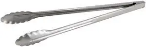 Coiled Spring Heavyweight Stainless Steel Utility Tong, 16-Inch Coiled Spring Heavyweight Stainless Steel Utility Tong, 16-Inch