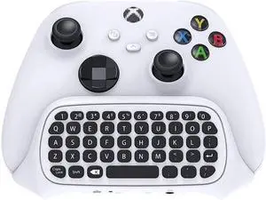 Controller Keyboard for Xbox Series X/Series S/One/S/ Controller, MENEEA Mini Game Chatpad Keypad with Audio/3.5mm Headset Jack & 2.4Ghz Receiver Accessories for Xbox Series X/S Game Controller Controller Keyboard for Xbox Series X/Series S/One/S/ Controller, MENEEA Mini Game Chatpad Keypad with Audio/3.5mm Headset Jack & 2.4Ghz Receiver Accessories for Xbox Series X/S Game Controller