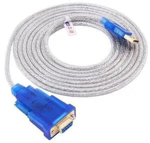 USB to Serial Adapter 10 ft, USB to RS232 DB9 Female Cable COM Port with FTDI Chipset Supports Windows 11 10 8 7 Mac Linux - 10v Feet USB to Serial Adapter 10 ft, USB to RS232 DB9 Female Cable COM Port with FTDI Chipset Supports Windows 11 10 8 7 Mac Linux - 10v Feet