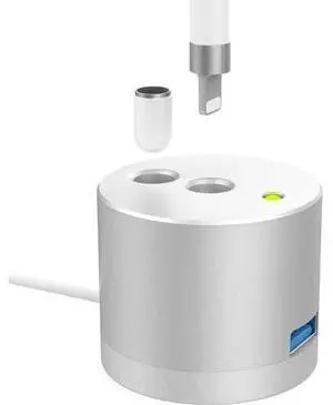 BONAEVER Charging Stand Compatible for Apple Pencil Portable Desktop Fast Charging Station Charger Dock Pen Holder for Apple iPad Pro Pencil/Pen iPad Pro 12.9 10.5 9.7 iPad 10.2 2019 2021 BONAEVER Charging Stand Compatible for Apple Pencil Portable Desktop Fast Charging Station Charger Dock Pen Holder for Apple iPad Pro Pencil/Pen iPad Pro 12.9 10.5 9.7 iPad 10.2 2019 2021