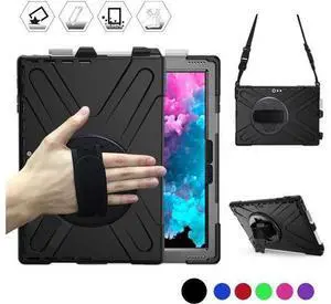 BONAEVER For Microsoft Surface Pro 7 Plus / Pro 7 / Pro 6 / Pro 5 / Pro 2017 / Pro 4 / Pro LTE Case Protective Shockproof Cover with Pen Holder Hand Strap Rotating Stand and Shoulder Strap BONAEVER For Microsoft Surface Pro 7 Plus / Pro 7 / Pro 6 / Pro 5 / Pro 2017 / Pro 4 / Pro LTE Case Protective Shockproof Cover with Pen Holder Hand Strap Rotating Stand and Shoulder Strap