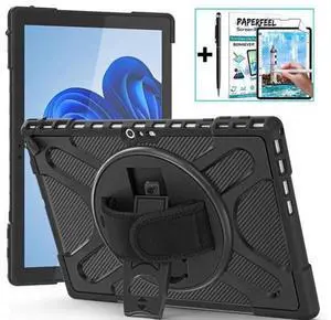 BONAEVER Case For Surface Pro 7 Plus / Surface Pro 7 / Surface Pro 6 / Surface Pro 5 / Surface Pro 4 12.3 inch Shockproof Cover with Stand and Strap Pen Holder 2 in 1 Stylus Pen BONAEVER Case For Surface Pro 7 Plus / Surface Pro 7 / Surface Pro 6 / Surface Pro 5 / Surface Pro 4 12.3 inch Shockproof Cover with Stand and Strap Pen Holder 2 in 1 Stylus Pen