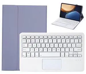 Touchpad Keyboard Case for Xiaomi Pad 5 Pro 12.4 / Mi Pad 5 Pro 12.4 inch 2022, Detachable Wireless Keyboard with Trackpad & Pencil Holder Purple Touchpad Keyboard Case for Xiaomi Pad 5 Pro 12.4 / Mi Pad 5 Pro 12.4 inch 2022, Detachable Wireless Keyboard with Trackpad & Pencil Holder Purple