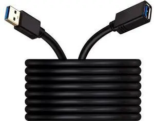 16.4 ft. / 5m USB 3.0 Extension Cable , USB 3.0 Extension Cable - A-Male to A-Female for USB Flash Drive, Card Reader, Hard Drive, Keyboard,Mouse,Playstation, Xbox, Printer, Camera 16.4 ft. / 5m USB 3.0 Extension Cable , USB 3.0 Extension Cable - A-Male to A-Female for USB Flash Drive, Card Reader, Hard Drive, Keyboard,Mouse,Playstation, Xbox, Printer, Camera