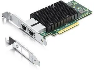 PCIE X8 Interface to 2X 10Gbps RJ45 Ports Network Adapter, X540-AT2 Ethernet Controller, 2X 10GbE RJ45 Interface PCIE NIC Card, PCI Express 10GbE Converged Network Adapter (X540T2) PCIE X8 Interface to 2X 10Gbps RJ45 Ports Network Adapter, X540-AT2 Ethernet Controller, 2X 10GbE RJ45 Interface PCIE NIC Card, PCI Express 10GbE Converged Network Adapter (X540T2)